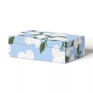 Rifle Paper Co. Large Decorative Storage Box Hydrangea